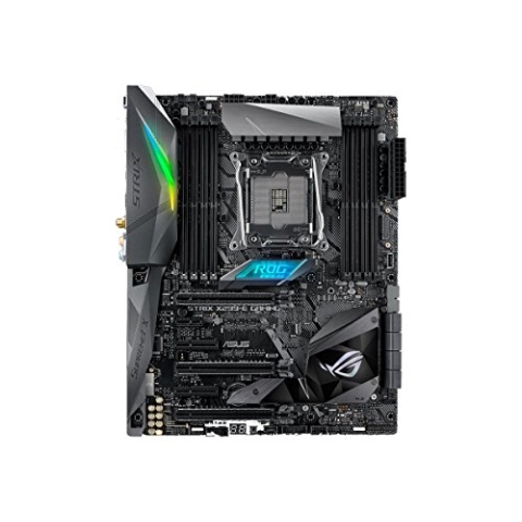 ASUS ROG Strix X299-E Gaming LGA2066 DDR4 M.2 USB 3.1 802.11AC WiFi X299 ATX Motherboard für Intel Core X-Serie Prozessoren