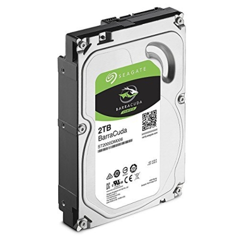 2TB SEAGATE Barracuda,7200 SATA 3 6GB/S 7200RPM 64MB Cache 8MS INTERNAL Hard Drive - OEM, ST2000DM006