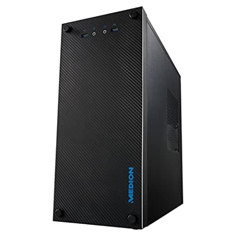 MEDION E32013 Desktop PC (AMD Ryzen 5 PRO 4650G Prozessor, 512GB PCIe SSD, 8GB DDR4 RAM, Radeon Graphics, Win 10 Home)