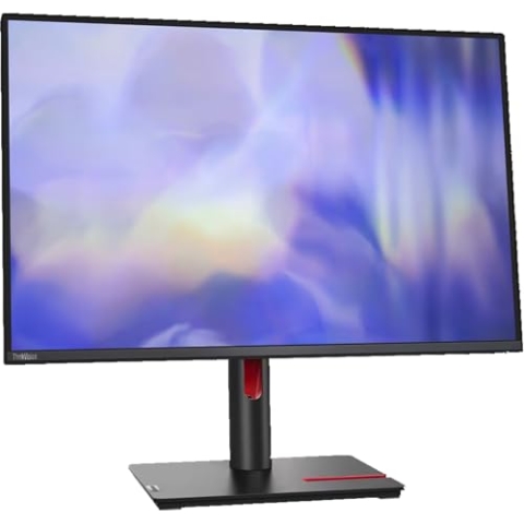 Lenovo ThinkVision T24d-30 - LED-Monitor - 61 cm (24") - 1920 x 1200 Full HD (1080p) @ 100 Hz - IPS - 300 cd/m² - 1500:1-4 ms - HDMI, VGA, DisplayPort - Lautsprecher - Raven Black