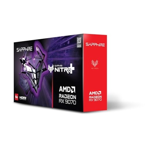 Sapphire Nitro+ AMD Radeon™ RX 9070 Gaming OC 16GB DUAL HDMI/DUAL DP