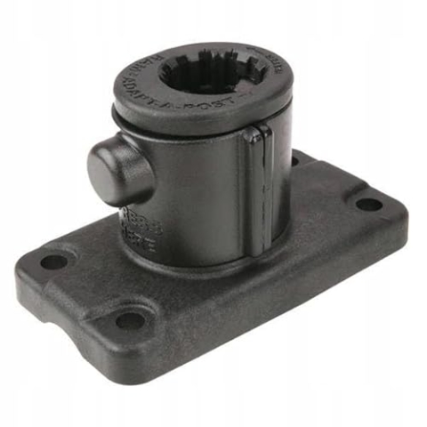 RAM MOUNTS UNPKD RAM UNIVERSAL Adapt-A-Post 4 Hole Deck, W126109070 (Adapt-A-Post 4 Hole Deck Mount Rap-AAPUDU, 113.4 g, 1 pc(s))