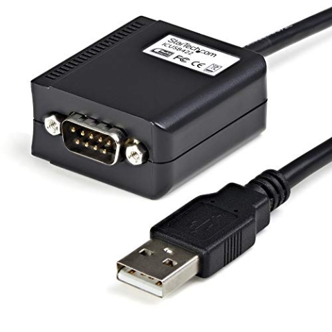 StarTech.com USB 2.0 auf Seriell Adapter Kabel (COM) - USB zu RS422 / 485 Schnittstellen Konverter - Stecker / Stecker 1,80m