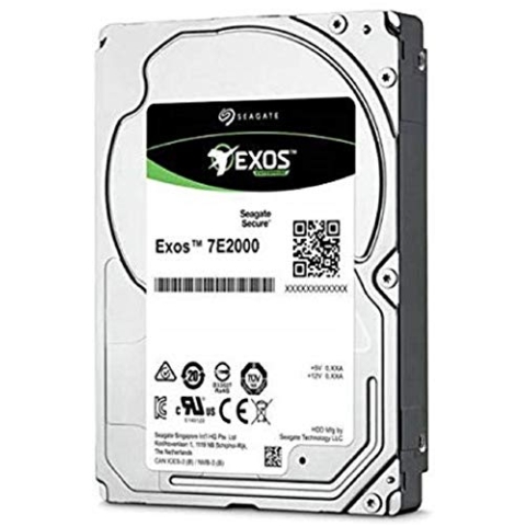 Seagate EXOS 7E2000 Enterprise Capacity 2.5 1TB HDD 512Emulation 7200rpm 128MB Cache 6,4cm 2,5Zoll SATA 6Gb/s 24x7 Dauerbetrieb BLK