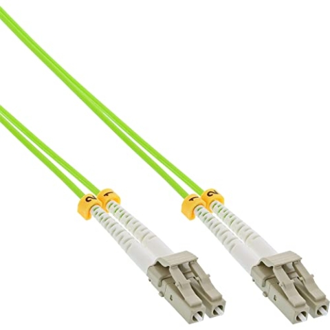 InLine 88523Q LWL Duplex Kabel, LC/LC, 50/125µm, OM5, 20m