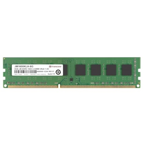 Transcend JM1600KLH-8G Arbeitspeicher 8GB (1600MHz, PC3-10667, CL11, 1x 8GB) DDR3-RAM
