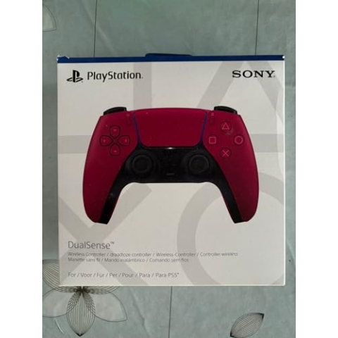 SONY Official Playstation 5 - DualSense Wireless Controller - Cosmic Red (PS5)