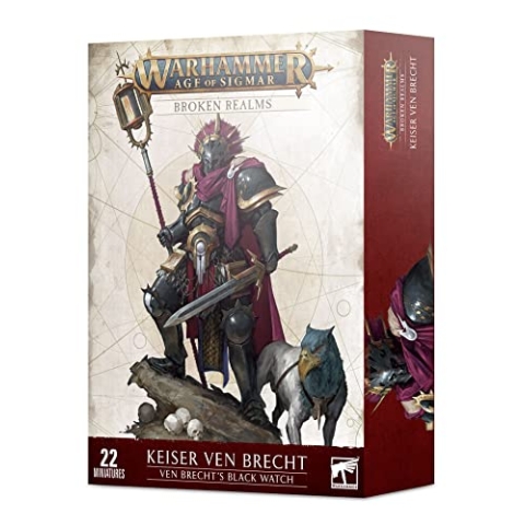 Games Workshop Warhammer AoS - Broken Realms: Ven Brecht 's Black Watch