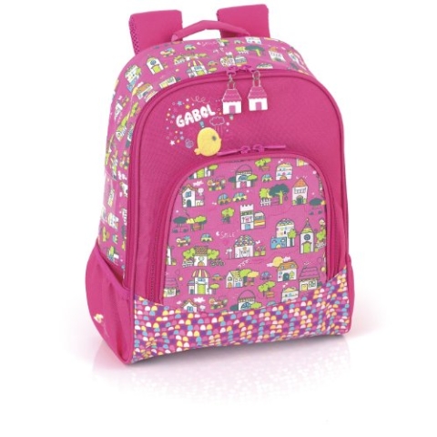 Schulrucksäcke Kinder Mädchen Gabol Smile 34cm rosa