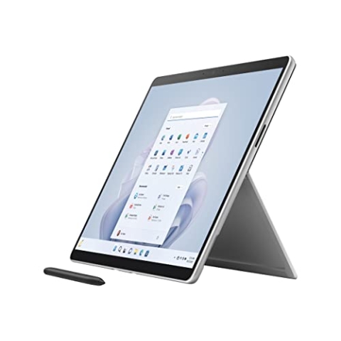 Microsoft Surface Pro 9 256 GB 33 cm (13 Zoll) Intel® Core™ i7 16 GB Wi-Fi 6E (802.11ax) Windows 11 Pro Platin
