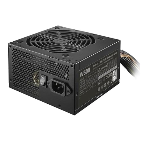 Cooler Master Elite NEX White 230V 600 - Netzteil - ATX12V 2.41-80 Plus White - 600 Watt - 200-240V - Active PFC - schwarz