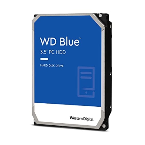Western Digital Blue 4 TB Interne Festplatte, SATA 6 Gb/s, 3,5 Zoll, 5400RPM 256MB Cache, WD40EZAZ (Generalüberholt)