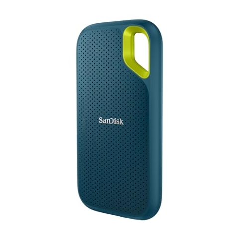 SanDisk Extreme Portable NVMe SSD 1 TB (USB-C, bis zu 1.050 MB/s Lesegeschwindigkeit und 1.000 MB/s Schreibgeschwindigkeit, wasser- und staubbeständig) Monterey