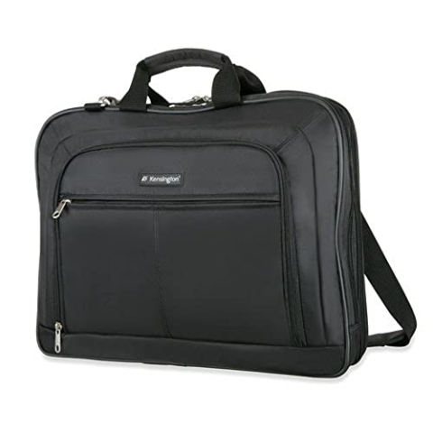 Kensington Laptoptasche 17 Zoll SP45 Classic, tragbare Tasche für 17 Zoll Laptops und Tablets, Mit Tragegriff und Schultergurt für Männer und Frauen, schwarz, K62568US