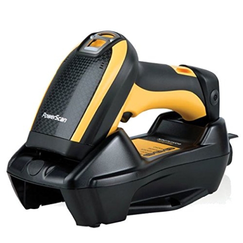 Datalogic PowerScan PBT9500 1D/2D Foto-Diode, Schwarz, Gelb, Handheld Barcode Reader – Barcodescanner (1D/2D, Foto-Diode, Aztec Code, Data Matrix, MaxiCode, Micro QR Code, QR Code, 680 nm, 0 – 360 °, 0 – 40 °)