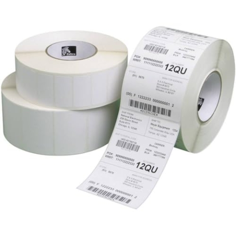 ZEBRA Direct 1100 - Etiketten - weiß - 102 x 152 mm - (1 Rolle(n) x 475) - - für LP 2742, 3742; TLP 2844, 3642, 3742; LP 2742, 2844; TLP 2742, 2844, 3742, 3842