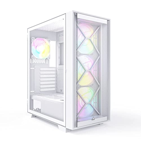 MONTECH AIR 1000 Premium, Midi-Tower, Tempered Glass - weiß