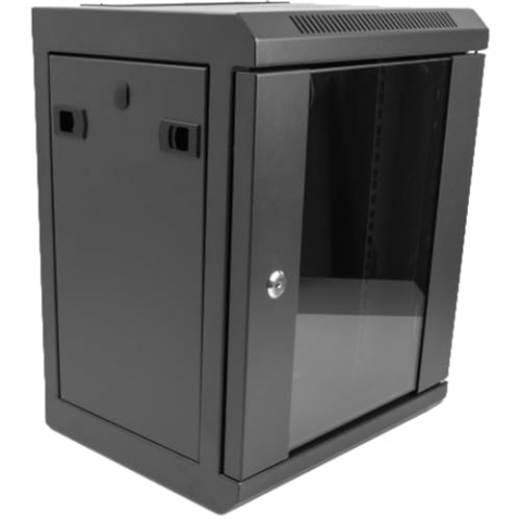 DeLOCK IT-Schrank 25,4 cm (10") Netzwerkschrank mit Glastür