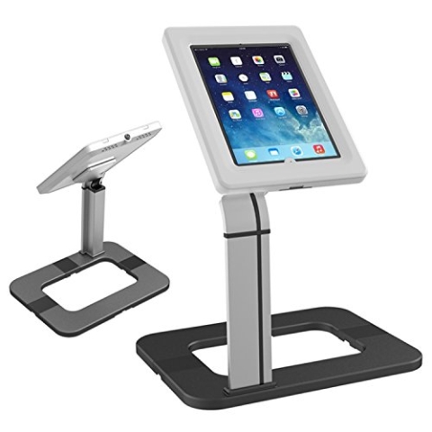 Maclean MC-644 Universal Tablet Schreibtisch Halterung, Tablet Ständer, Halter mit Verriegelung für iPad 2, 3, 4, Air, und 9.7"-10.1" Galaxy Tablets, Anti-Theft