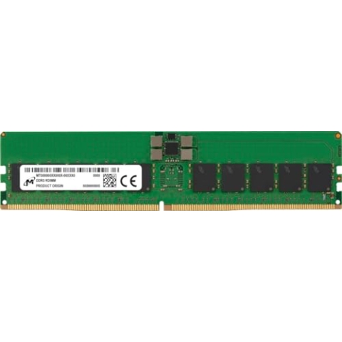 Micron - DDR5 - Modul - 48 GB - DIMM 288-PIN - 4800 MHz / PC5-38400 - CL40 - registriert - ECC