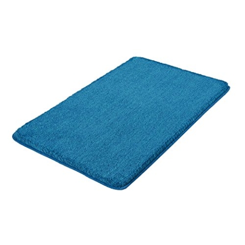 Kleine Wolke 5405663207 Badteppich Relax, 50 x 80 cm, Pazifik