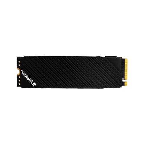 Verbatim Vi7000G NVMe M.2 SSD 1 TB, internes SSD-Laufwerk mit PCIe Gen 4, bis zu 7.400 MB/s Lesegeschwindigkeit, Hochleistungs-SSD für Gaming PC und PlayStation 5, schwarz