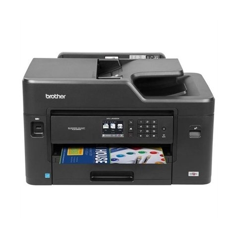 Brother Multifunktionsgerät Tintenstrahldruck Farbig A4 2,400 dpi 250 Blatt USB 2.0 6 s WLAN (MFC-J5330DW), MFC-J5330DW