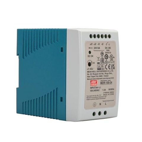 Mean Well mdr-100 – 24 96 W Power Supply Unit – Power Supply Units (96 W, 85 – 264, 47 – 63, 86%, Over Voltage, Überhitzung, Overload,-10 – 60 °C)