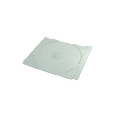 MediaRange BOX112-200 CD-Leerhülle, Kunststoff klar, 200 Stück