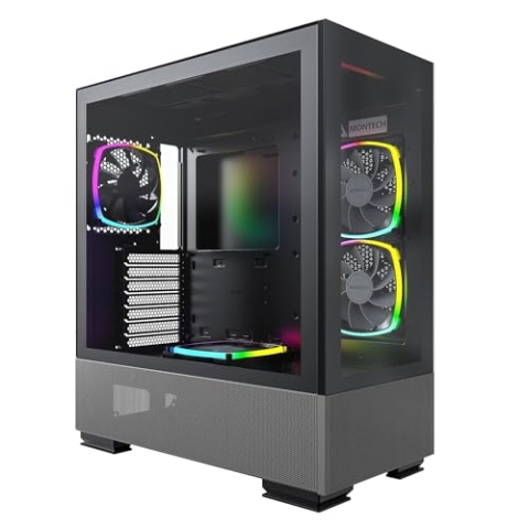 Montech Sky Two, Midi-Tower - schwarz