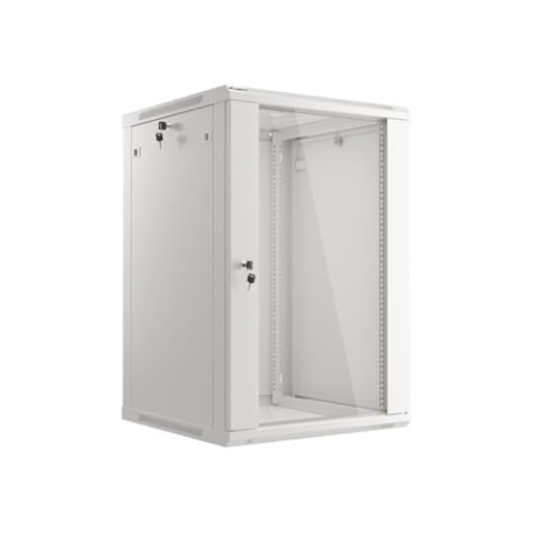 Lanberg Rackschrank 19" Wandmontage 18u/600x600 grau v2