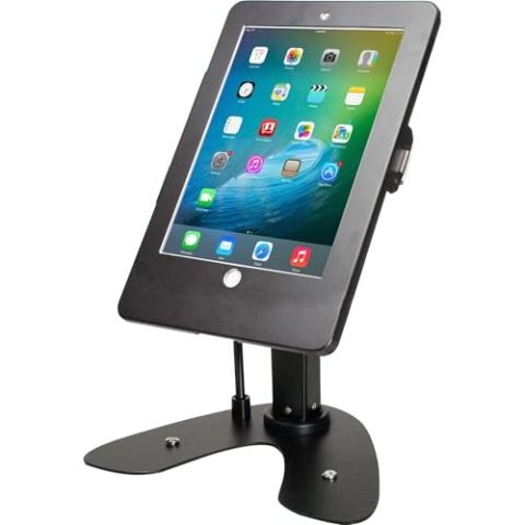 CTA PAD-ASKB Dual Anti-Diebstahl-Sicherheitshülle mit Aufsteller für Apple iPad/Air schwarz