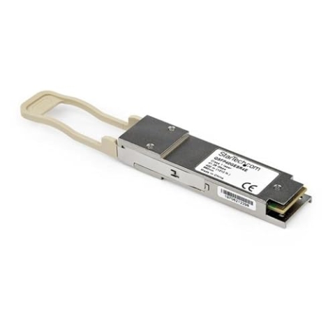 StarTech.com QSFP40GSR4ES Transceiver Modul (QSFP Module, 40GBase-SR4 Dell EMC kompatibel, Glasfaser, 850 nm, MPO Multimode mit DDM)