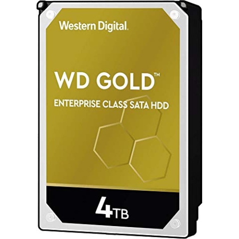Western Digital Gold 4TB Interne Festplatte 8.9cm (3.5 Zoll) SATA III WD4003FRYZ Bulk
