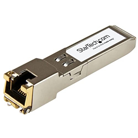 StarTech.com Transceiver Modul (SFP Module, 10/100/1000Base-TX Palo Alto Networks kompatibel, Kupfer, RJ-45 Kupfer mit DDM)