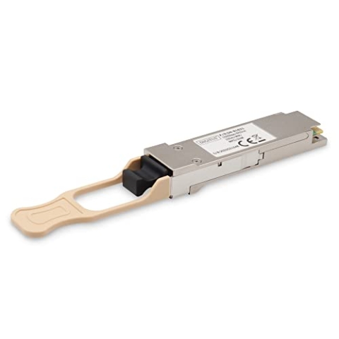 DIGITUS 100 Gbit/s QSFP28 SR4 Modul - optischer Transceiver - Vier Kanäle - MPO-Anschluss - Multi-Mode - Voll-Duplex - 70m OM3/100m OM4 Reichweite - Hot Pluggable