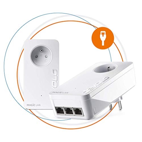 Devolo Magic 1 WiFi Mini weiß 2400 Mbps MAGIC 2 triple (geeignet für Frankreich)
