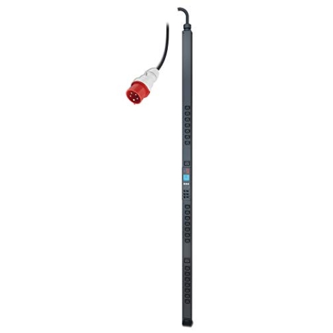 APC Rack PDU 2G Metered-by-Outlet ZeroU 16A 400V (21) C13 & (3) C19 Cord Len (1.8m) IEC309