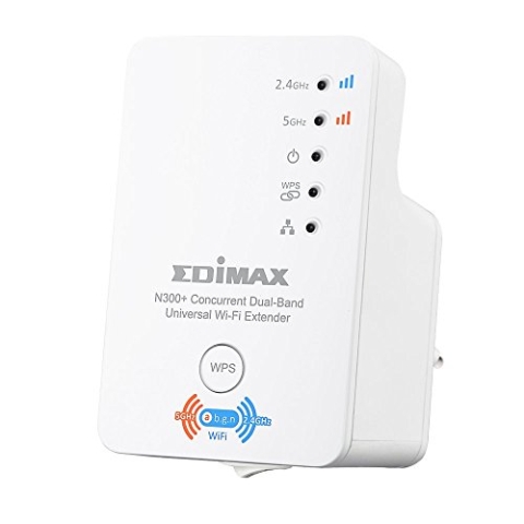 Edimax EW-7238RPD N300+ Dual-Band Universal Extender WiFi Repeater (300Mbps)