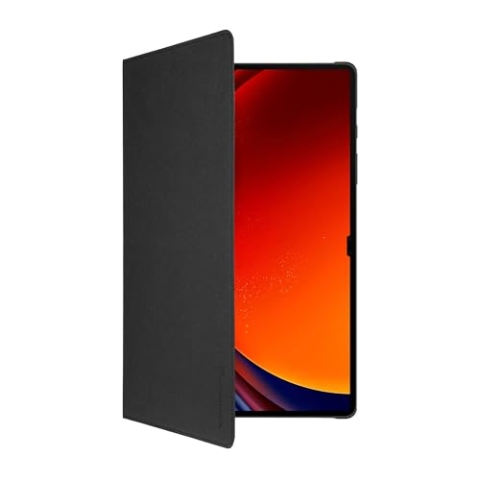 Gecko Covers Easy-Click Eco Tablethülle, Geeignet für Samsung Galaxy Tab S10 Ultra / S9 Ultra, 100% GRS-Material, Automatischer Schlaf/Wach-Effekt, Schwarz