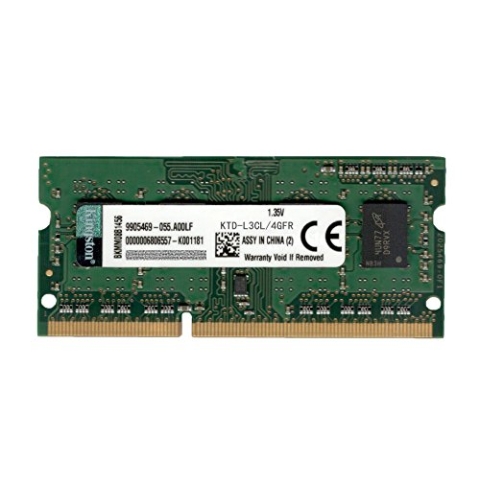 Kingston KTD-L3CL/4G Arbeitsspeicher 4GB (1600MHz, 204-polig, 1x 4GB) DDR3-SO-DIMM