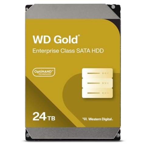 Western Digital 24TB Gold 512 MB 3.5IN SATA