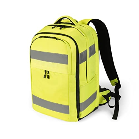 Dicota Rucksack Hi-Vis 32-38 Liter 15.6"-17" - Gelb