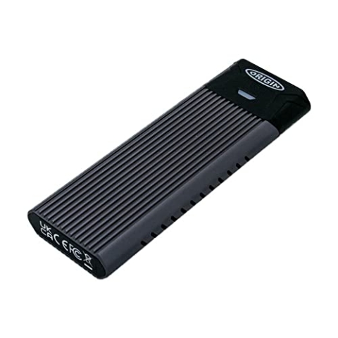 Origin Storage 1 TB Externes NVME USB C SSD mit C-C C-A Kabel