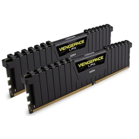 Corsair Vengeance LPX 32GB (2x16GB) DDR4 2400MHz C14 XMP 2,0 High Performance Desktop Arbeitsspeicher Kit, Schwarz