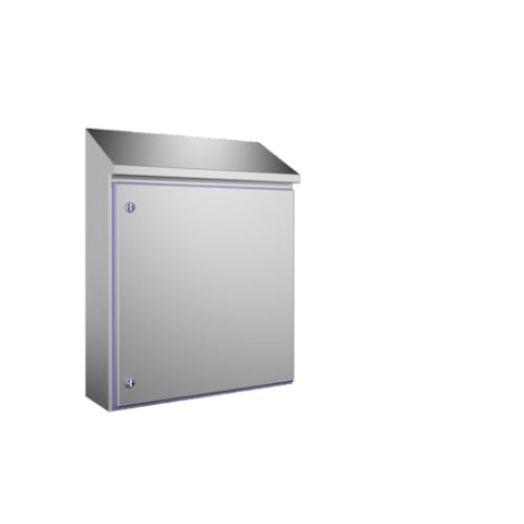 Rittal HD Edelstahl Wandgehäuse IP66, HxBxT 769 mm x 610 mm x 210mm