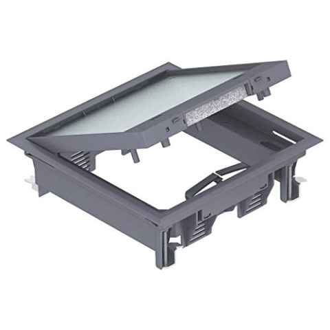 Obo -Bettermann Syst.Canaliz.Floor Montageset für Mechanismus ges42u10t7011, universelle Montage aus Polyamid