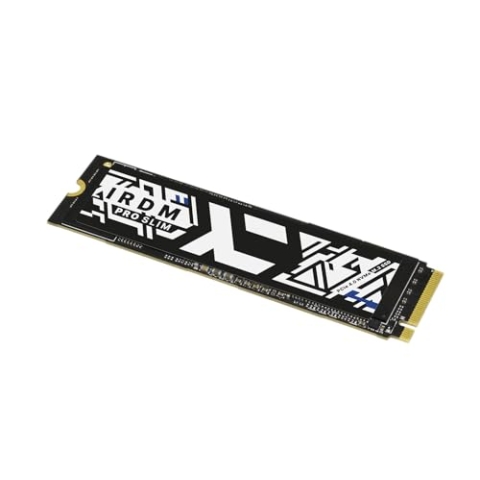 goodram - SSD IRDM PRO Slim Laufwerk mit 2000 GB - 2TB Datenspeicher - PCIe 4X4 M.2 2280 - NVMe - Intern - Speichererweiterung - Laufwerk kompatibel mit PS5 - für PC - Laptop - Gamer - Gaming