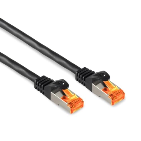 CAT 6A S/FTP Outdoor Netzwerkkabel IP66 60m schwarz