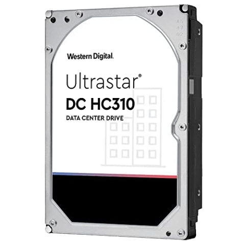 Western Digital WD Ultrastar 4TB DC HC310 SATA HDD, 3,5 Zoll interne Festplatte für Server 256 MB Cache, Enterprise Klasse